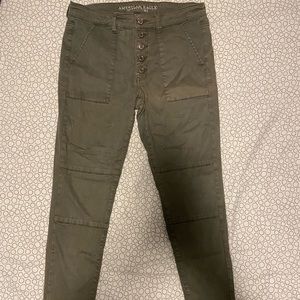 American Eagle cargo like jeggings